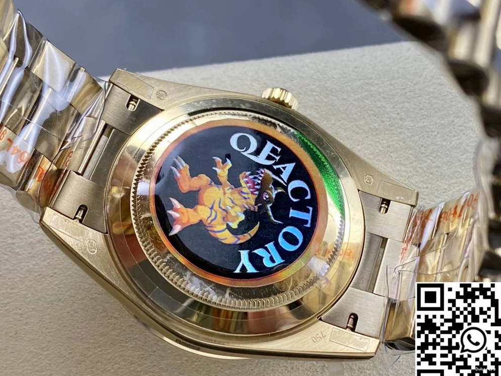 Day QF Rolex M228348rbr-0002 Tungsten Dial Steel Factory Gold v5 Date 0413